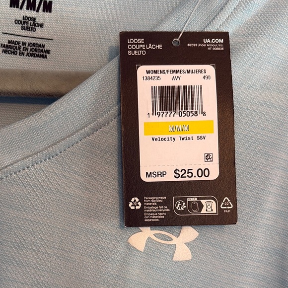 Under Armour Blue Short Sleeve Tee - Picture 4 of 6